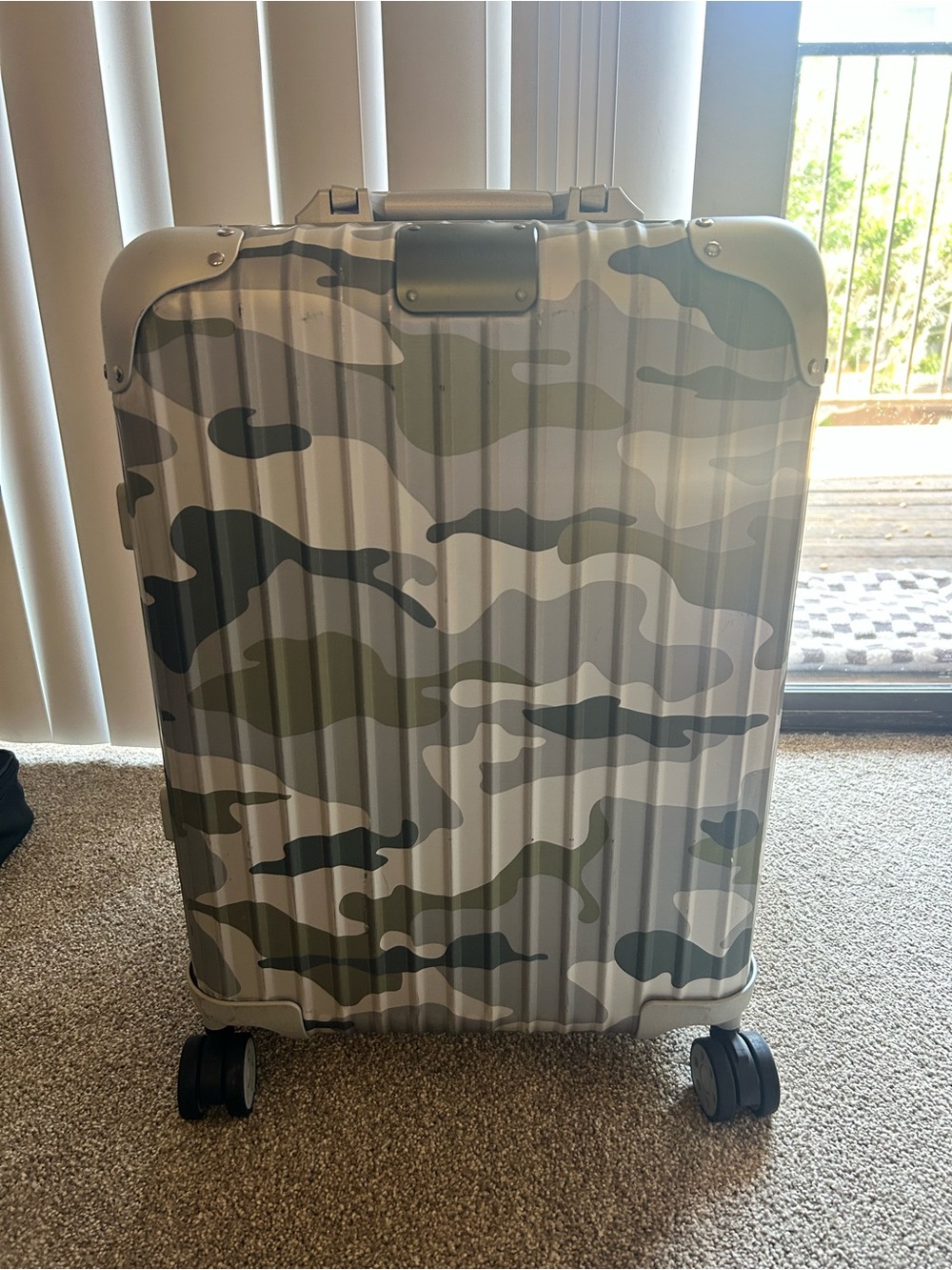 RIMOWA Camouflage Hardshell Carry-On Luggage